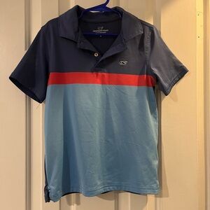 Vineyard Vines boys performance, short sleeve polo shirt